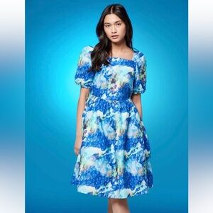 Disney Parks Avatar The Way of Water Dress women’s size Large Blue Cosplay